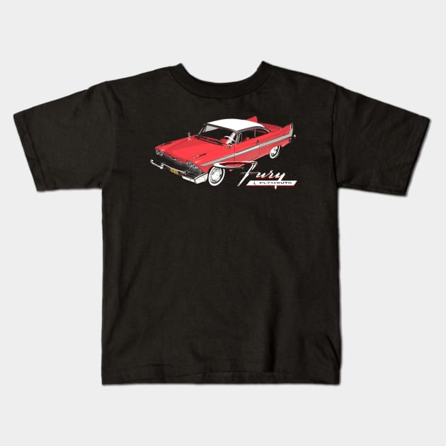 Christine Kids T-Shirt by hauntedjack